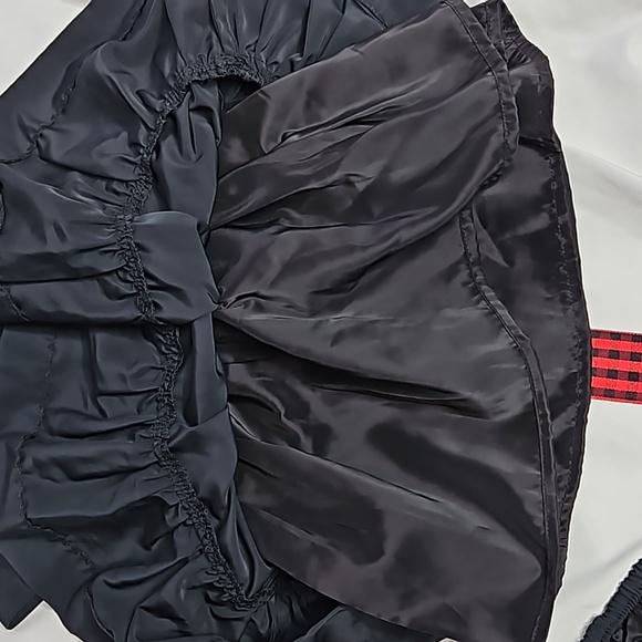 RALPH LAUREN INFANT HOLDAY DRESS IN BLACK WITH BLOOMERS - Picture 6 of 9